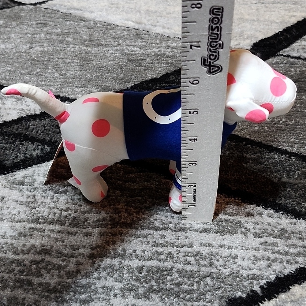 VS PINK RARE INDIANAPOLIS COLTS 1ST EDITION NFL JERSEY PLUSH COLLECTIBLE DOG - Picture 11 of 15